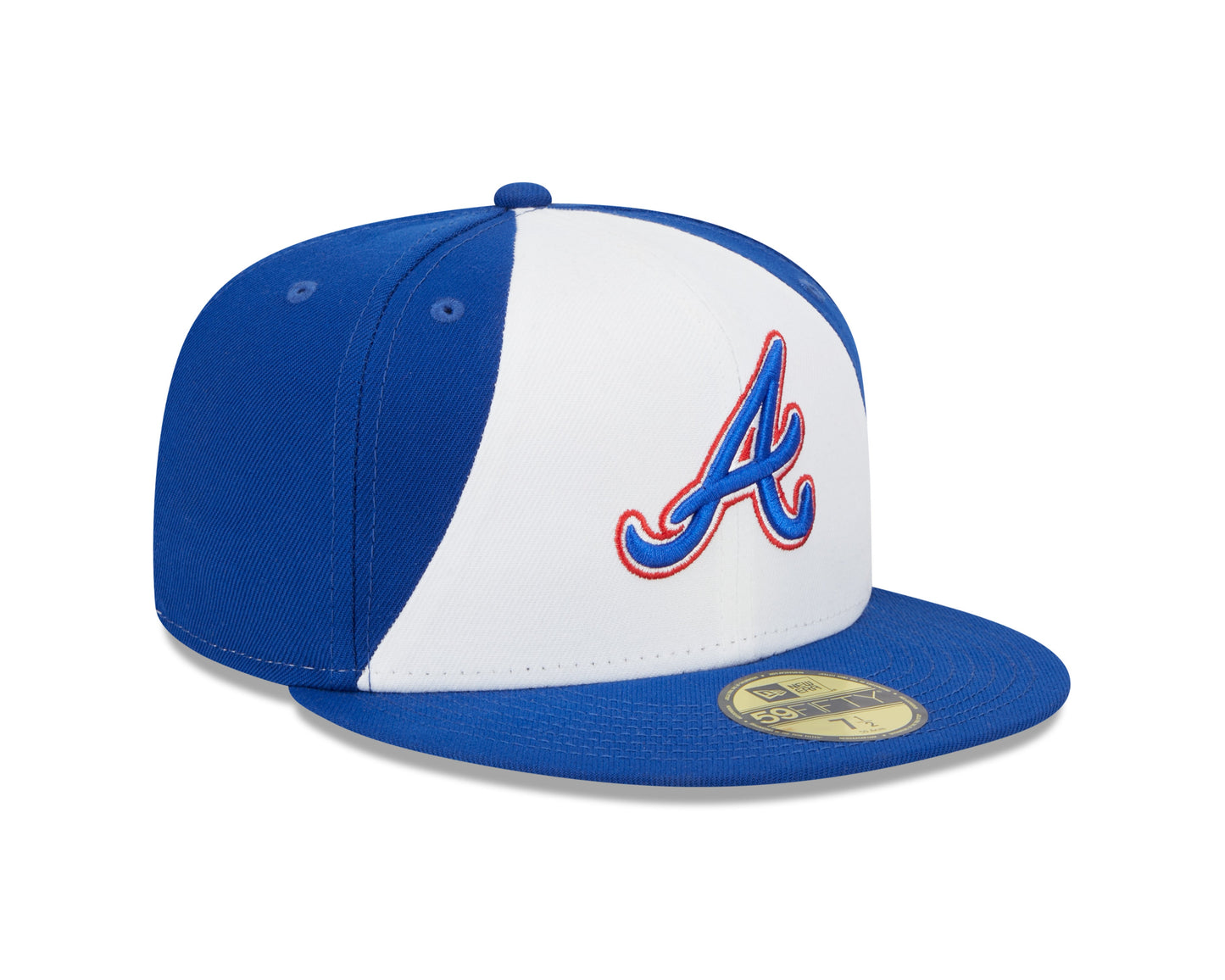 Atlanta Braves City Connect Royal/White New Era 59FIFTY Fitted Hat Official Team Hat Sports Fan Cap Official NFL Team Hat Football Fan Cap