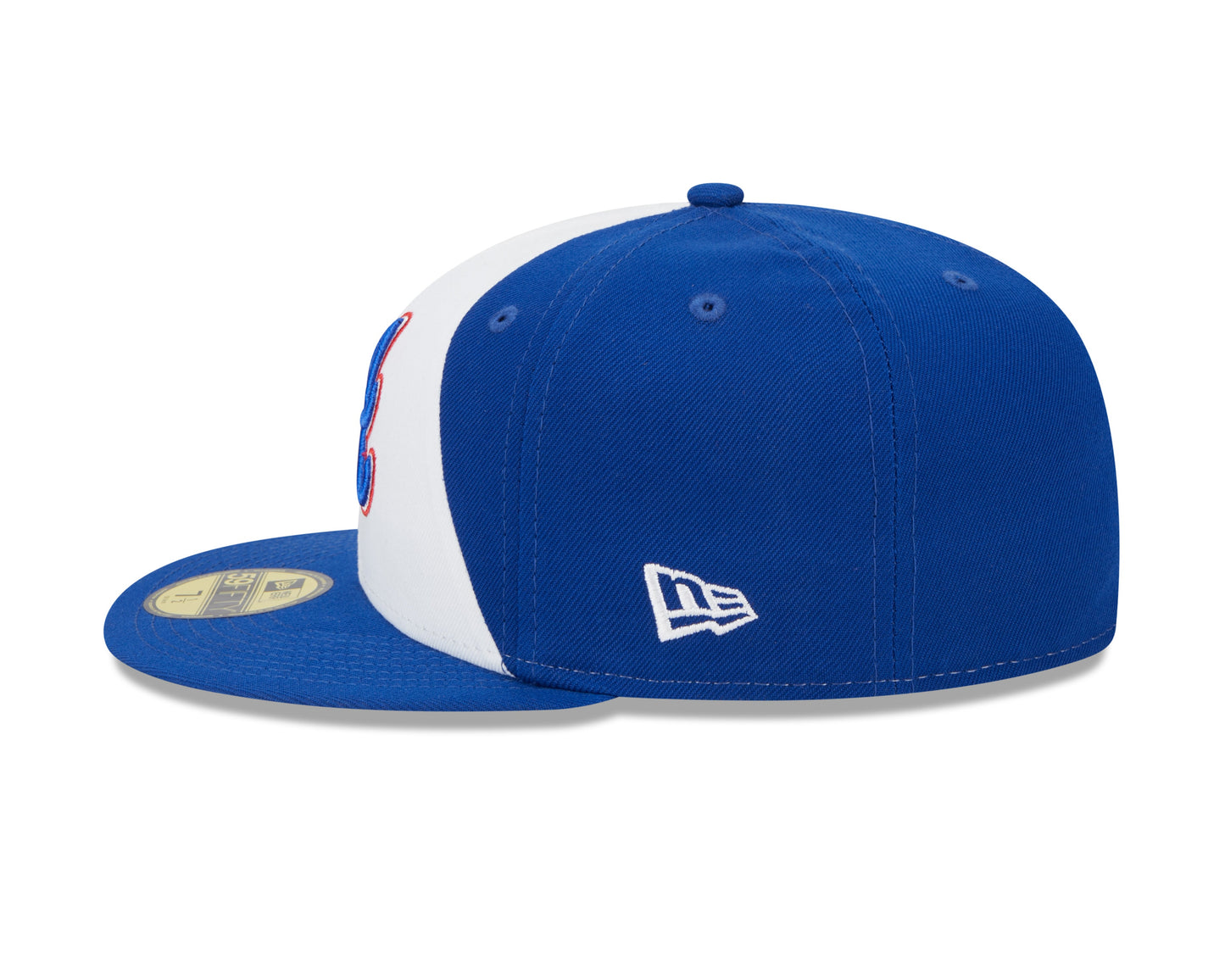 Atlanta Braves City Connect Royal/White New Era 59FIFTY Fitted Hat Official Team Hat Sports Fan Cap Official NFL Team Hat Football Fan Cap