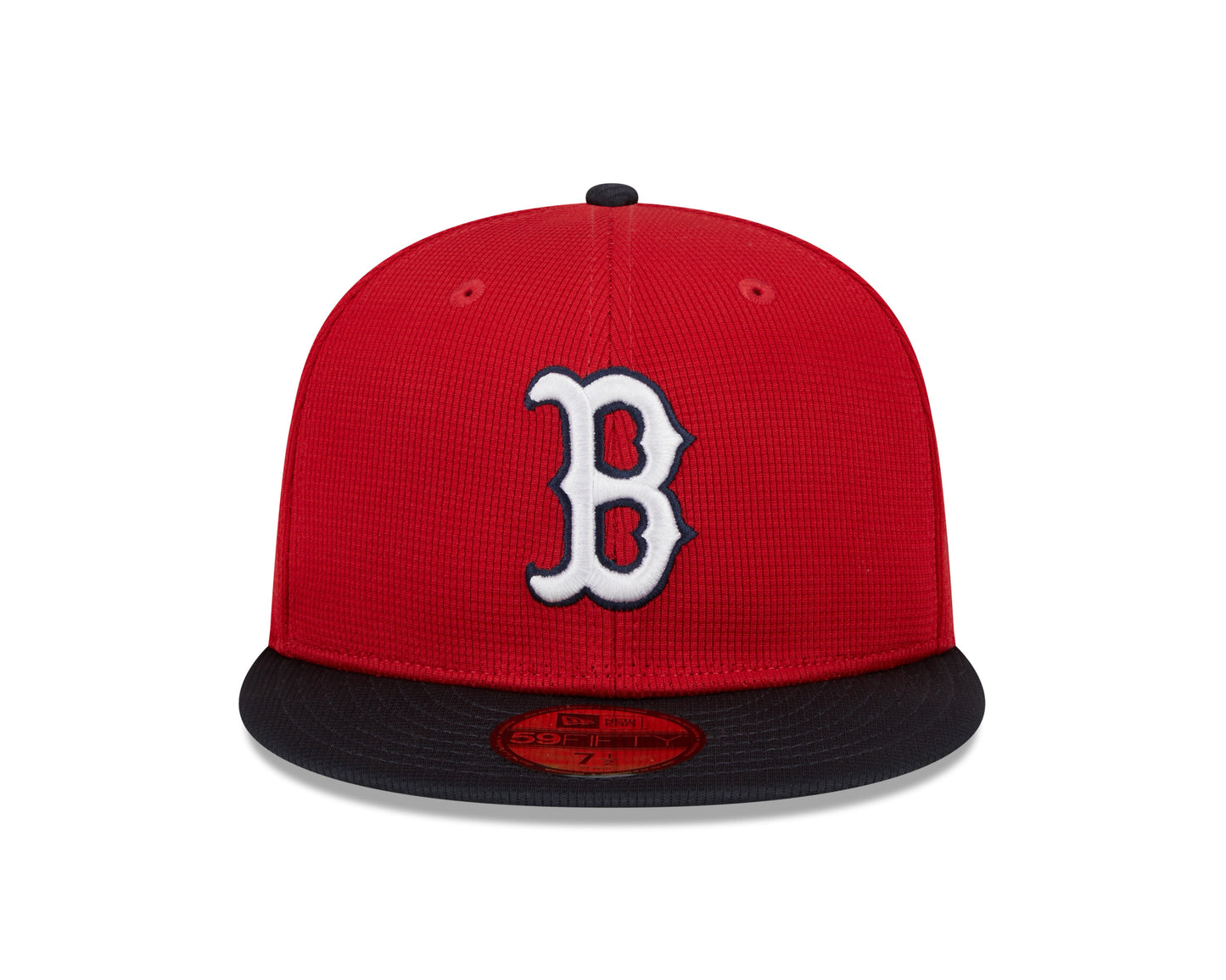 Boston Red Sox New Era Red/Navy 2025 Spring Training 59FIFTY Fitted Hat Official Team Hat Sports Fan Cap Official NFL Team Hat Football Fan Cap