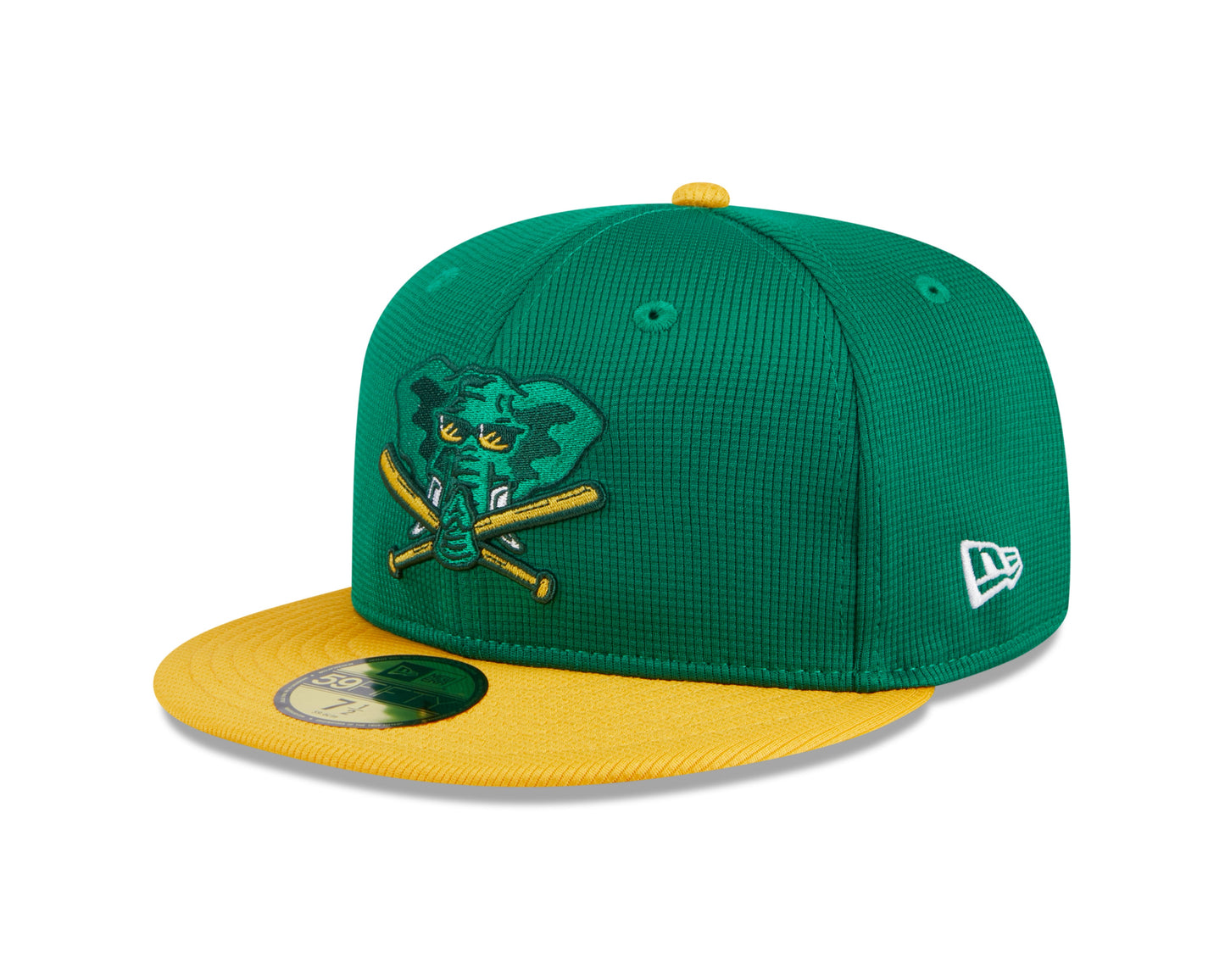 Men's Oakland Athletics New Era Green 2024 Batting Practice 59FIFTY Fitted Hat Official Team Hat Sports Fan Cap Official NFL Team Hat Football Fan Cap
