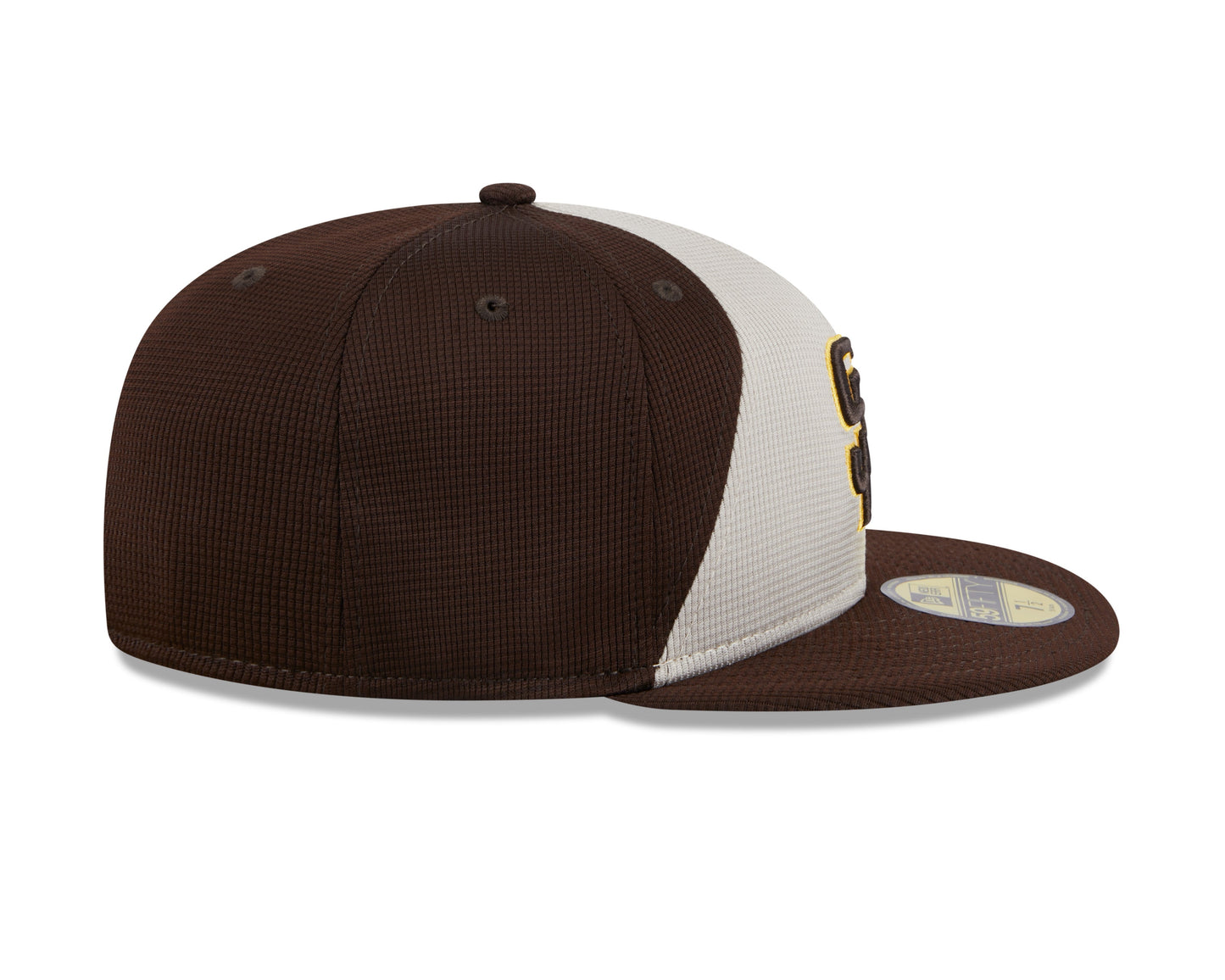 Men's San Diego Padres New Era Brown 2024 Batting Practice 59FIFTY Fitted Hat Official Team Hat Sports Fan Cap Official NFL Team Hat Football Fan Cap