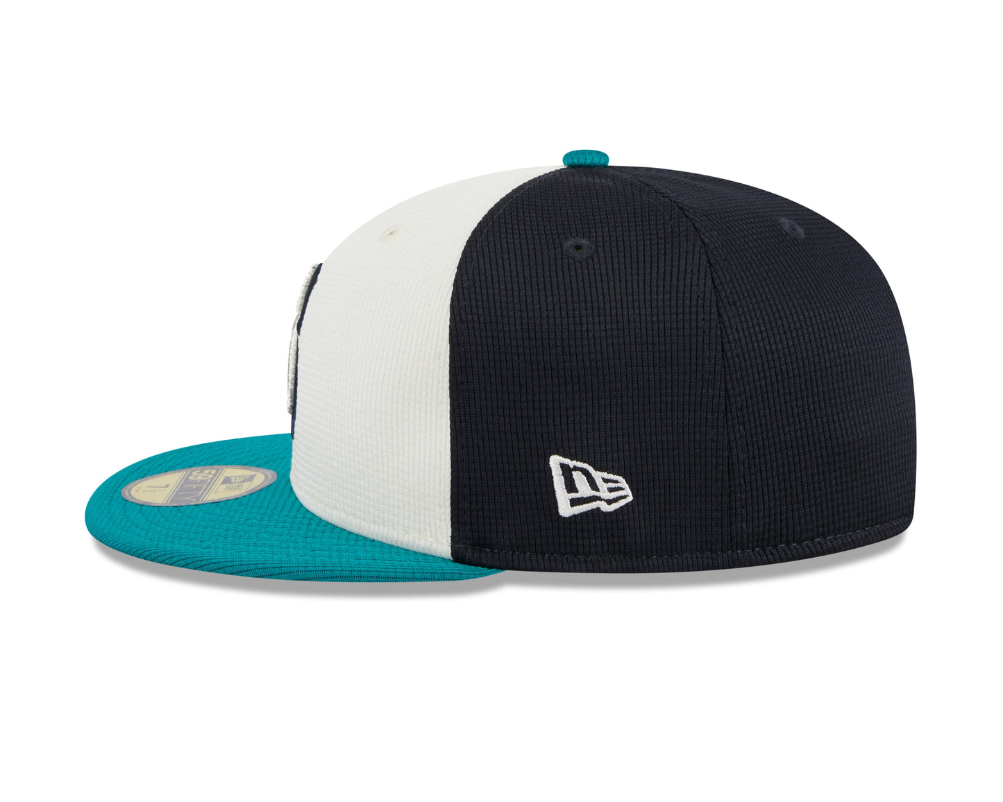 Men's Seattle Mariners New Era White 2024 Batting Practice 59FIFTY Fitted Hat Official Team Hat Sports Fan Cap Official NFL Team Hat Football Fan Cap