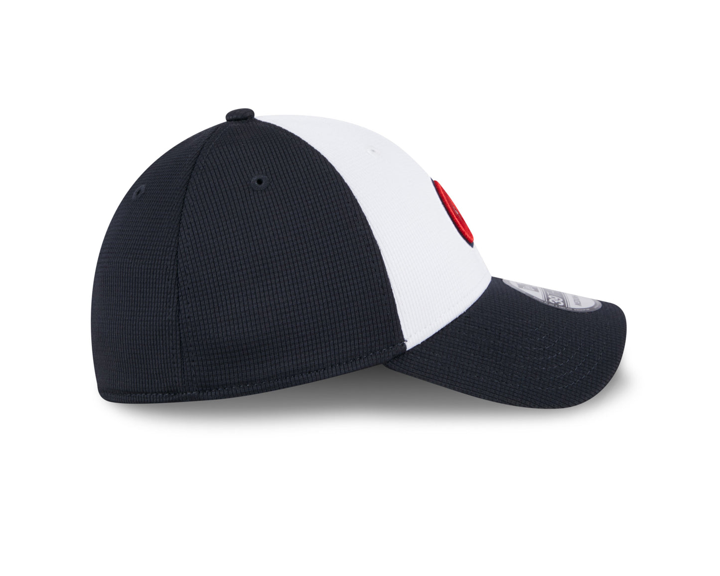 Mens New Era Atlanta Braves White/Navy 2024 Batting Practice 39Thirty Flex Fit Cap Official Team Hat Sports Fan Cap Official NFL Team Hat Football Fan Cap