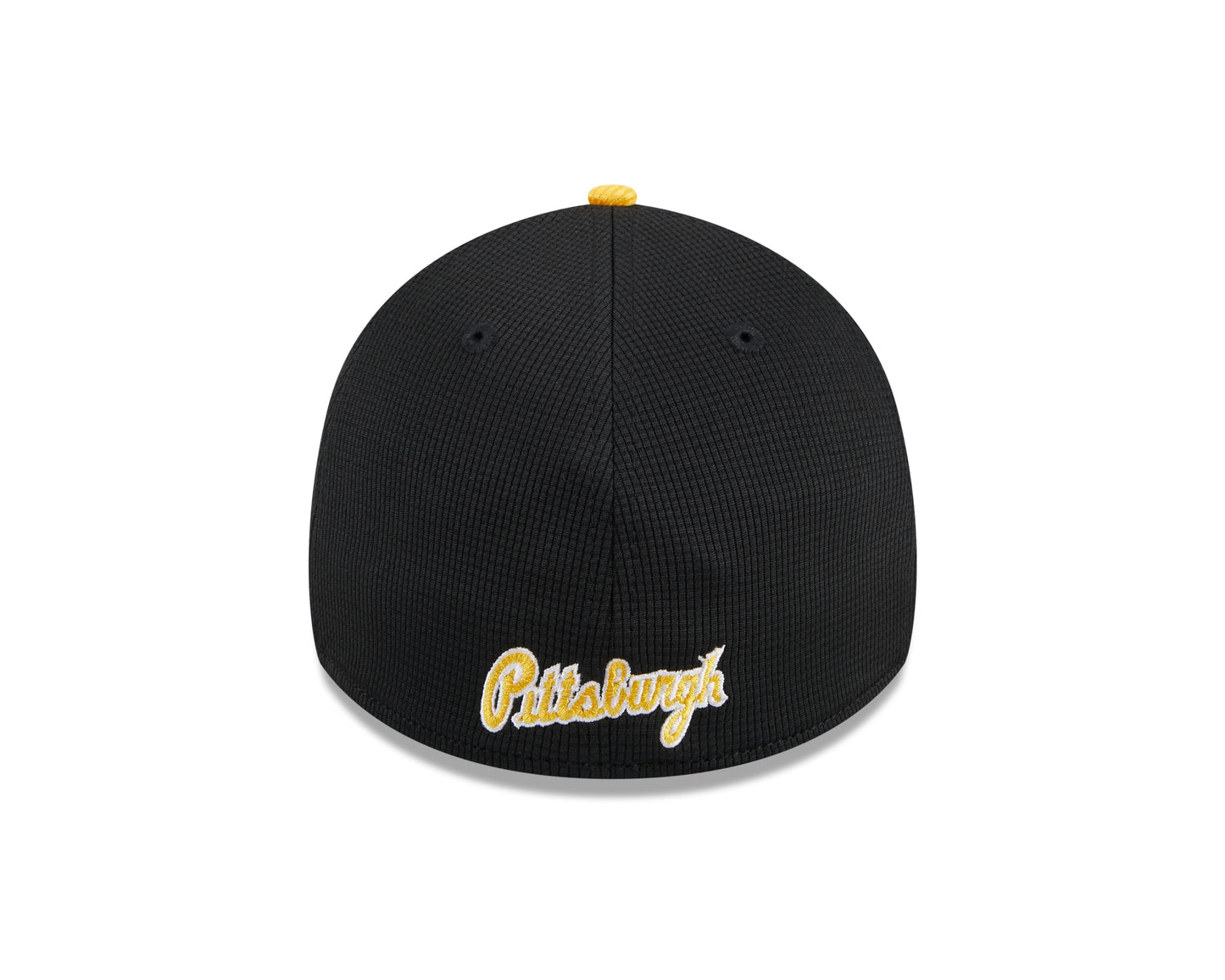 Men's Pittsburgh Pirates New Era 2024 Batting Practice Black 39THIRTY Flex-Fit Hat Official Team Hat Sports Fan Cap Official NFL Team Hat Football Fan Cap