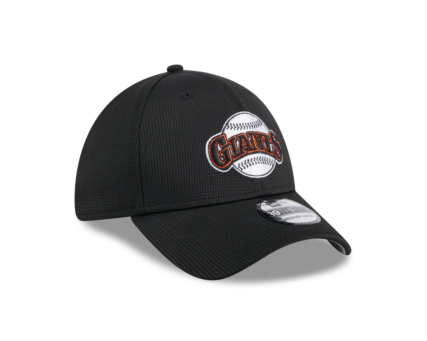 Men's San Francisco Giants New Era 2024 Batting Practice Black 39THIRTY Flex-Fit Hat Official Team Hat Sports Fan Cap Official NFL Team Hat Football Fan Cap