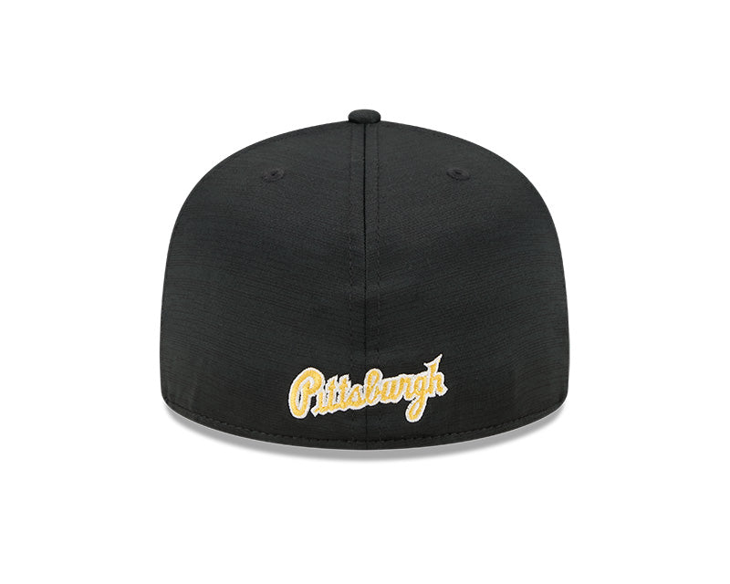 Men's Pittsburgh Pirates New Era Black 2024 Alternate Clubhouse 1914 59FIFTY Fitted Hat Official Team Hat Sports Fan Cap Official NFL Team Hat Football Fan Cap