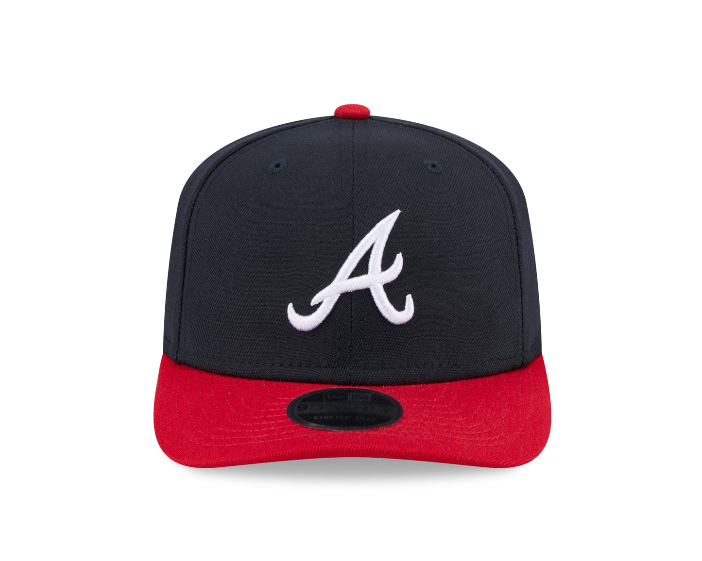 Atlanta Braves New Era Navy/Red 9SEVENTY Adjustable Hat Official Team Hat Sports Fan Cap Official NFL Team Hat Football Fan Cap