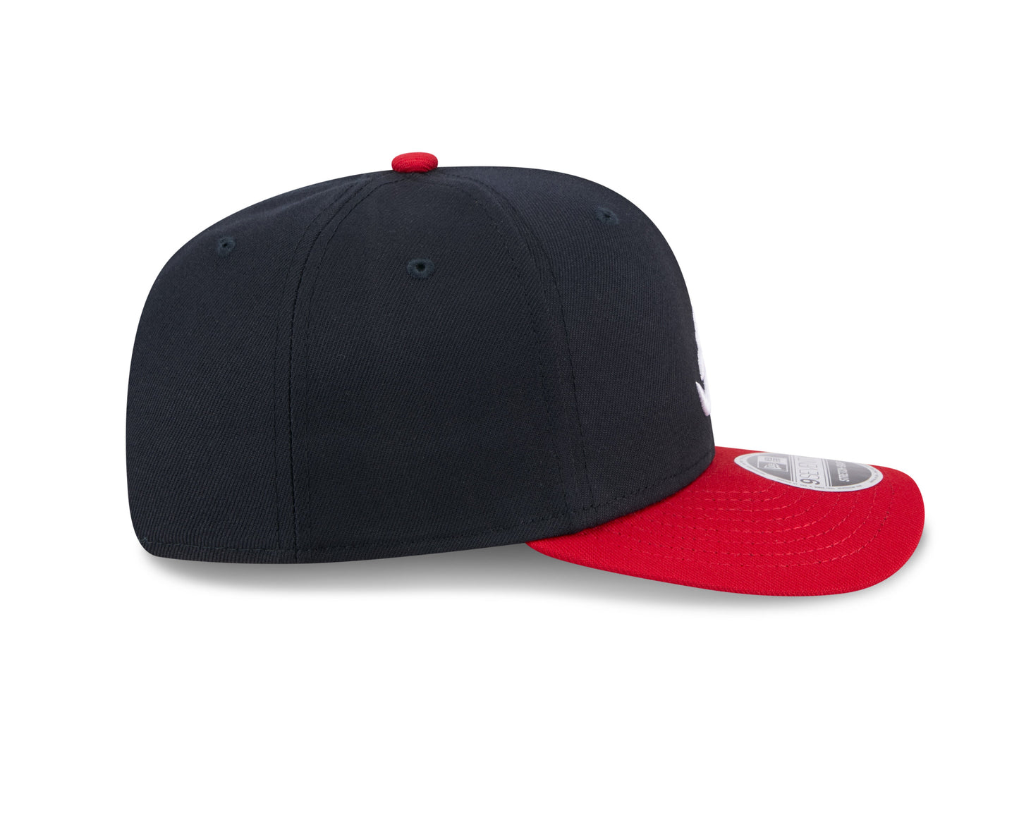 Atlanta Braves New Era Navy/Red 9SEVENTY Adjustable Hat Official Team Hat Sports Fan Cap Official NFL Team Hat Football Fan Cap