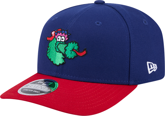 Philadelphia Phillies Blue/Red Phanatic New Era 9SEVENTY Stretch Snap Adjustable Hat Official Team Hat Sports Fan Cap Official NFL Team Hat Football Fan Cap