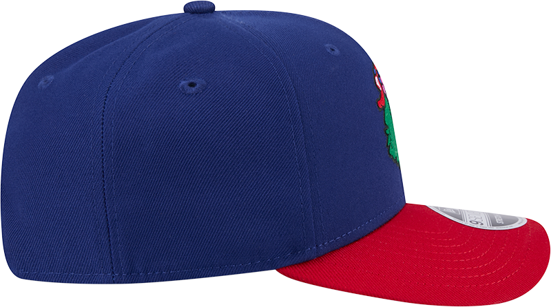 Philadelphia Phillies Blue/Red Phanatic New Era 9SEVENTY Stretch Snap Adjustable Hat Official Team Hat Sports Fan Cap Official NFL Team Hat Football Fan Cap