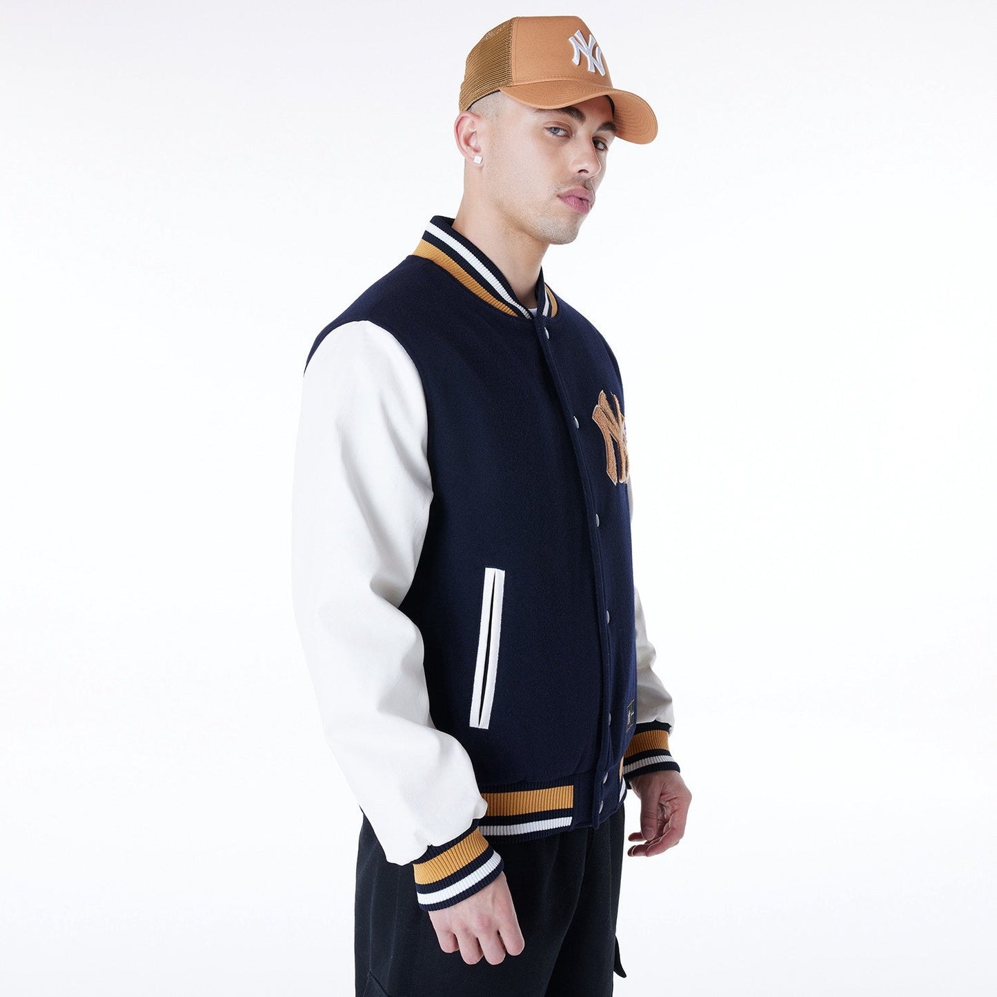 New Era - MLB Floral Varsity Jacket - New York Yankees Official Sports Fan Gear Official NFL Fan Gear