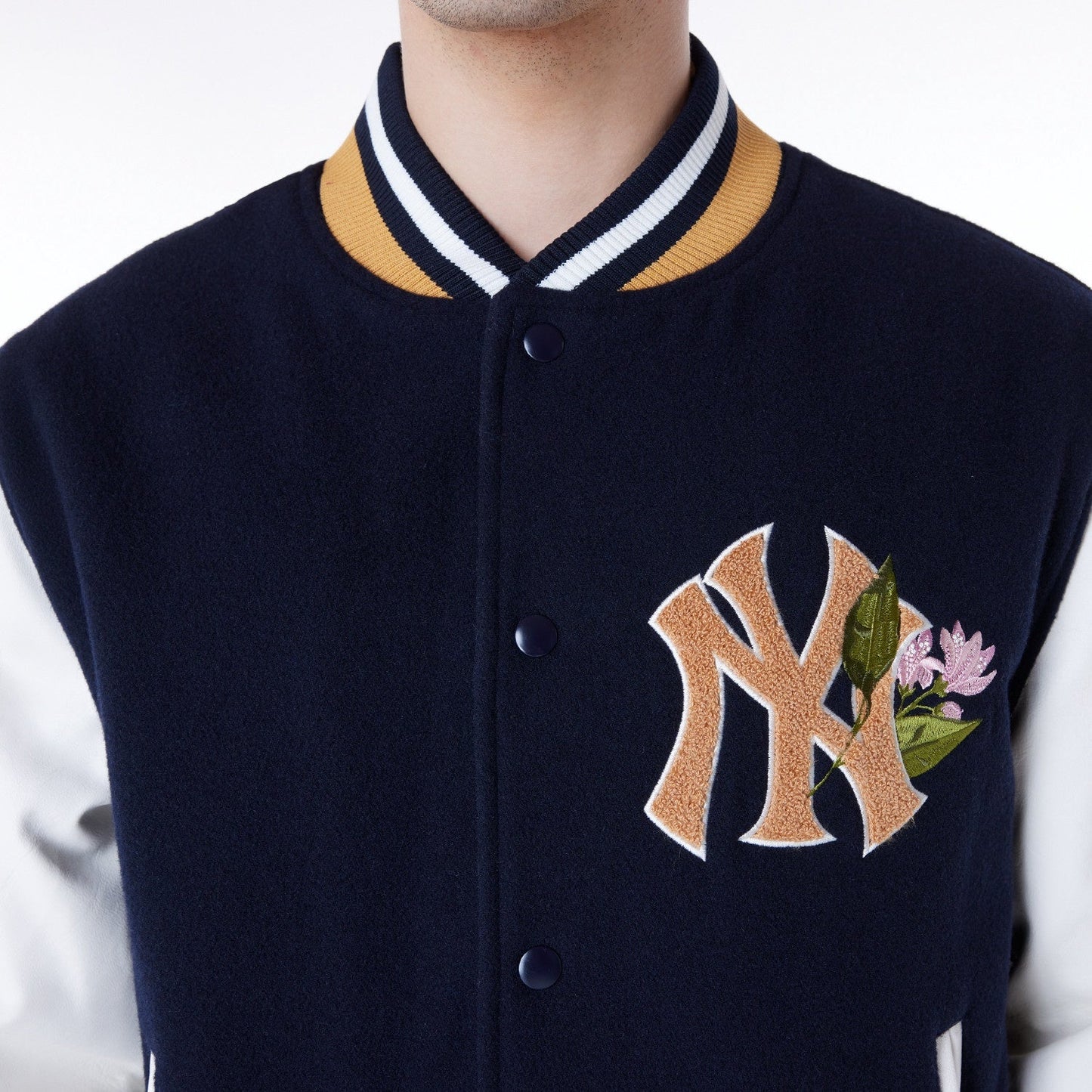 New Era - MLB Floral Varsity Jacket - New York Yankees Official Sports Fan Gear Official NFL Fan Gear
