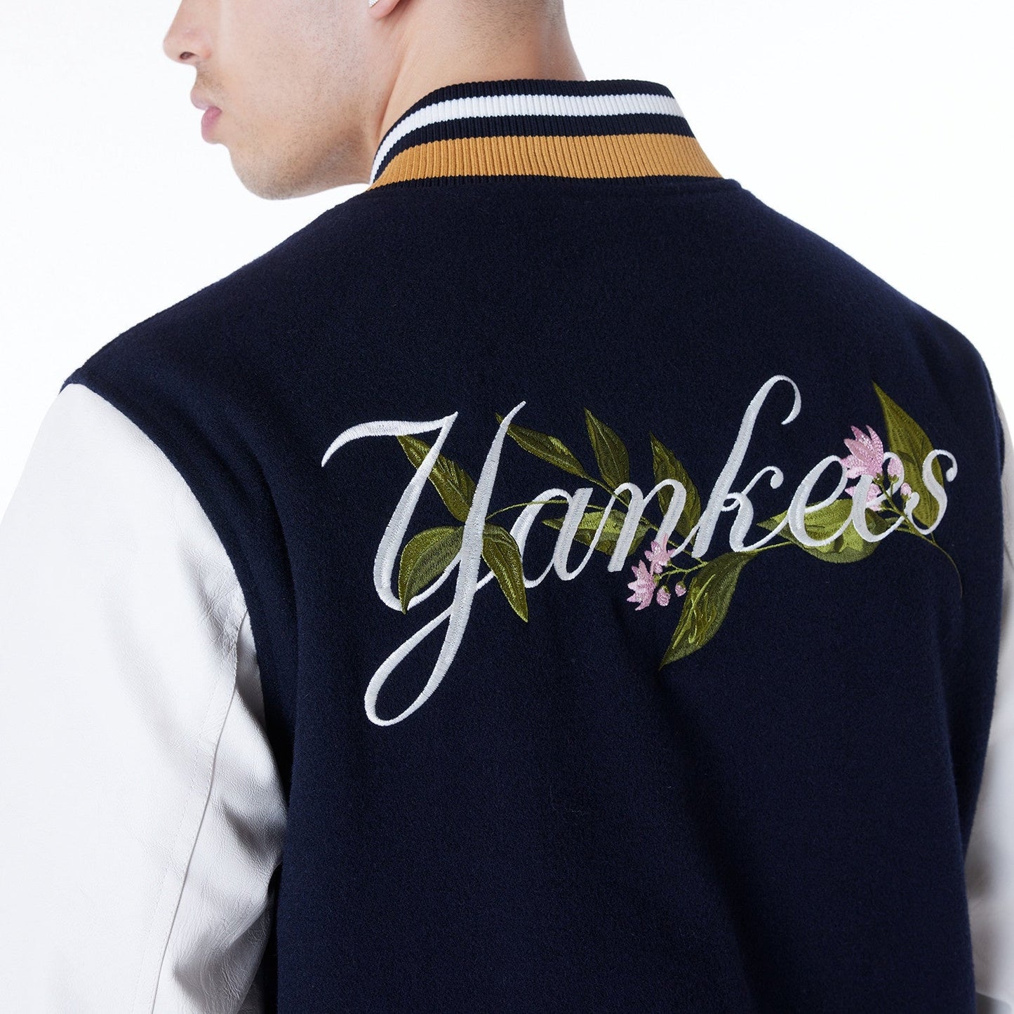 New Era - MLB Floral Varsity Jacket - New York Yankees Official Sports Fan Gear Official NFL Fan Gear