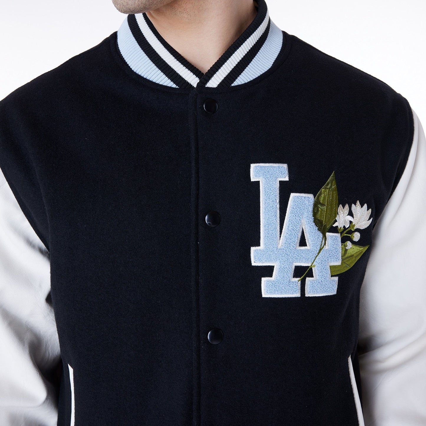 New Era - MLB Floral Varsity Jacket - Los Angeles Dodgers Official Sports Fan Gear Official NFL Fan Gear