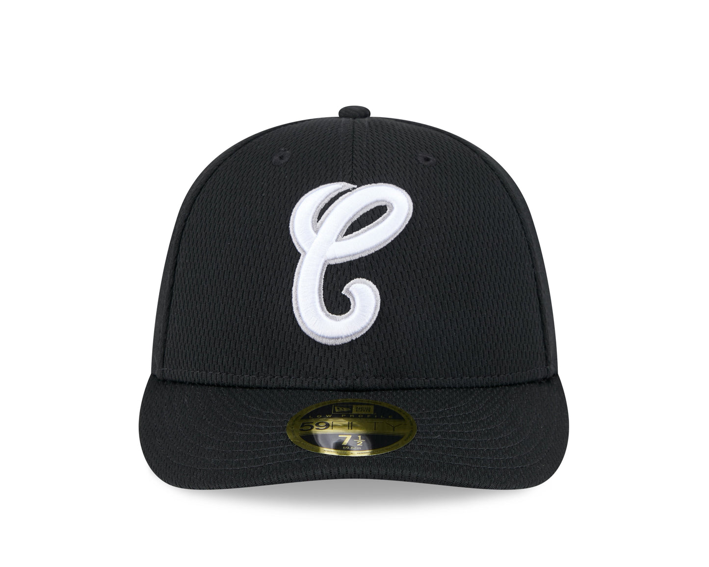 Chicago White Sox New Era Black 2025 Clubhouse Alternate 59FIFTY Low Profile Fitted Hat Official Team Hat Sports Fan Cap Official NFL Team Hat Football Fan Cap