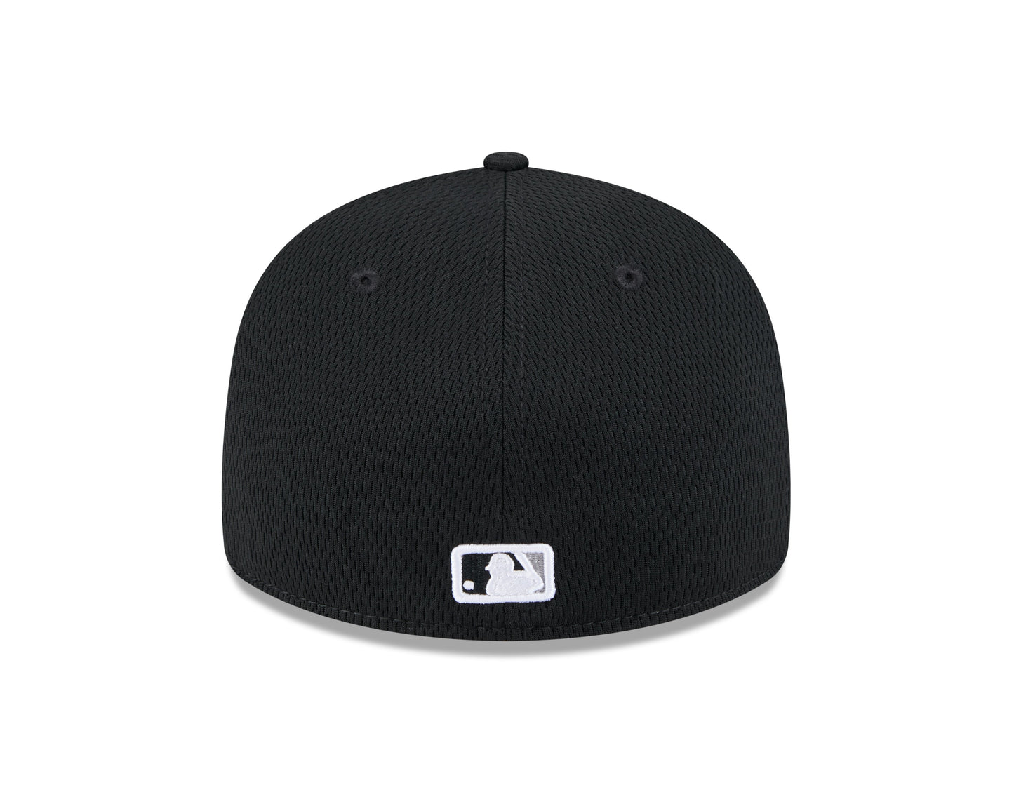 Chicago White Sox New Era Black 2025 Clubhouse Alternate 59FIFTY Low Profile Fitted Hat Official Team Hat Sports Fan Cap Official NFL Team Hat Football Fan Cap
