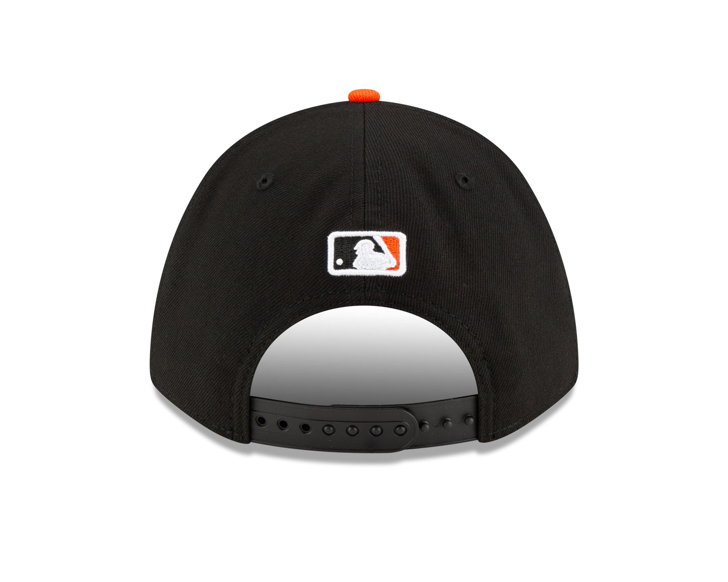 Baltimore Orioles Black/Orange Alternate New Era Player Replica M-Crown 9FORTY Adjustable Hat Official Team Hat Sports Fan Cap Official NFL Team Hat Football Fan Cap