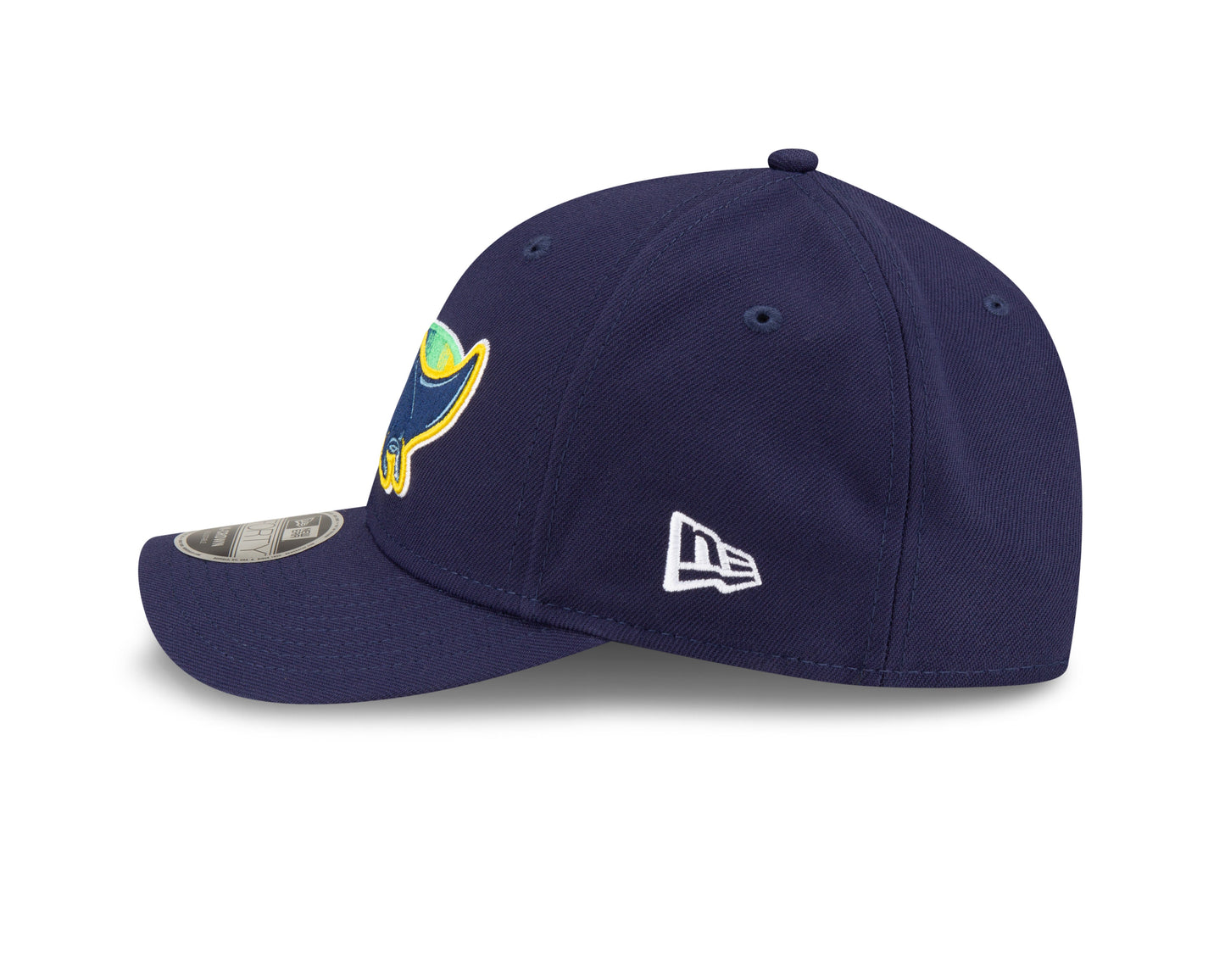Tampa Bay Rays Alternate Navy New Era Player Replica M-Crown 9FORTY Adjustable Hat Official Team Hat Sports Fan Cap Official NFL Team Hat Football Fan Cap