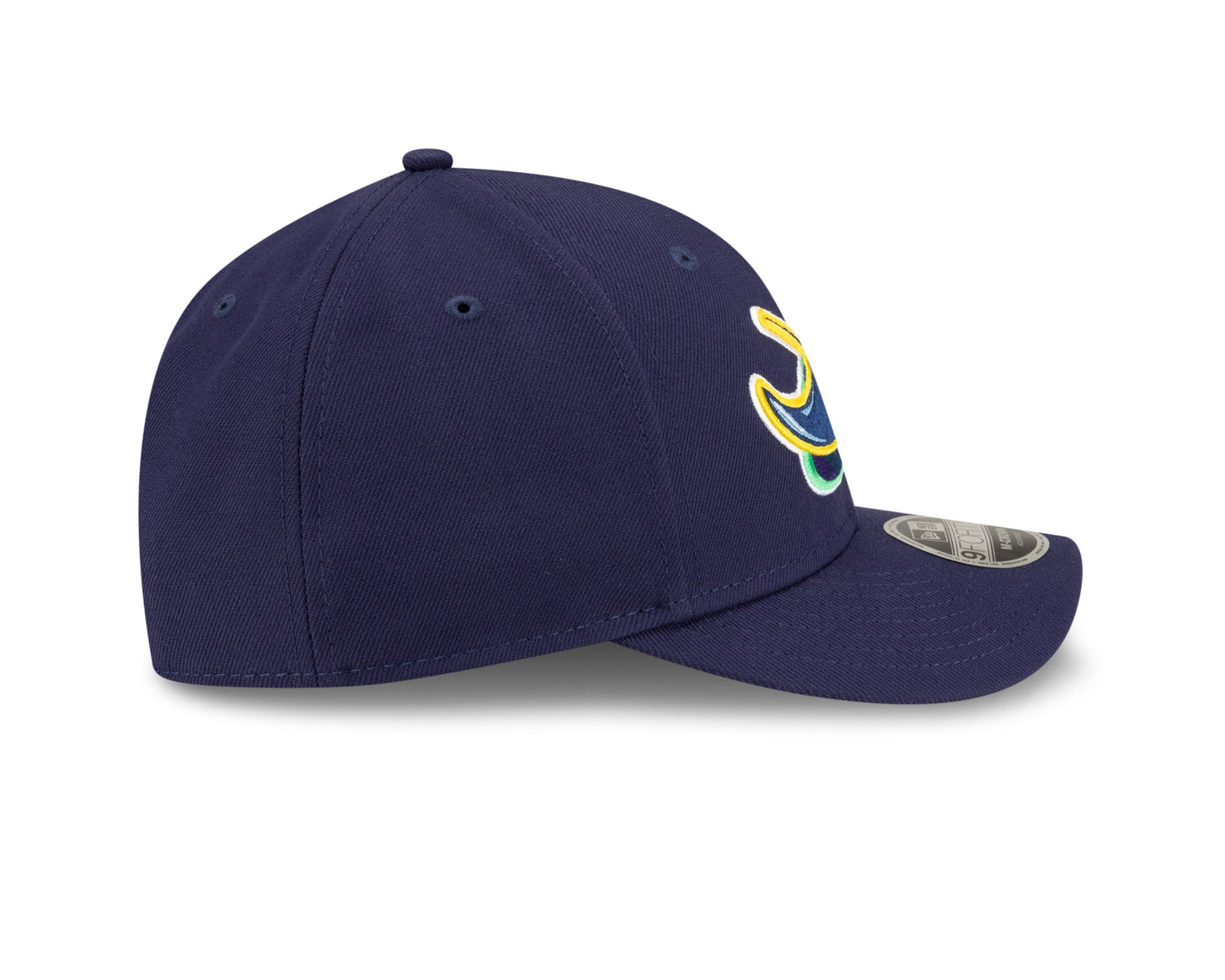 Tampa Bay Rays Alternate Navy New Era Player Replica M-Crown 9FORTY Adjustable Hat Official Team Hat Sports Fan Cap Official NFL Team Hat Football Fan Cap