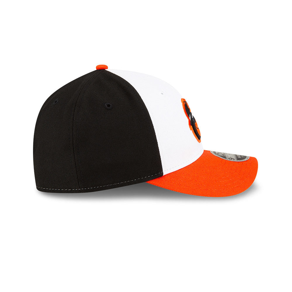 Baltimore Orioles White/Orange/Black New Era Player Replica M-Crown 9FORTY Adjustable Hat Official Team Hat Sports Fan Cap Official NFL Team Hat Football Fan Cap
