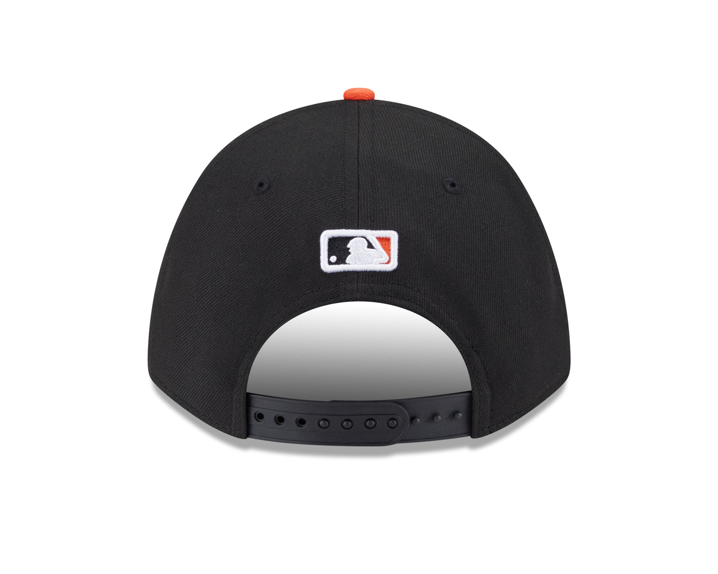 Baltimore Orioles Black/Orange Road New Era Player Replica M-Crown 9FORTY Adjustable Hat Official Team Hat Sports Fan Cap Official NFL Team Hat Football Fan Cap