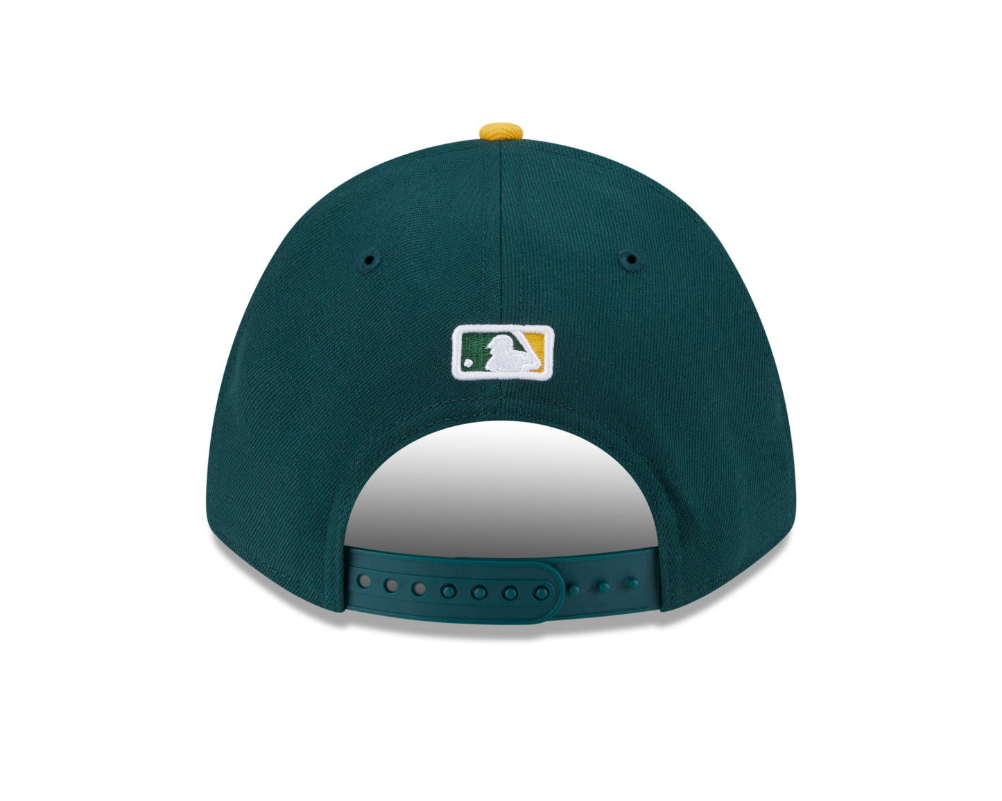 Athletics Green/Yellow New Era Player Replica M-Crown 9FORTY Adjustable Hat Official Team Hat Sports Fan Cap Official NFL Team Hat Football Fan Cap