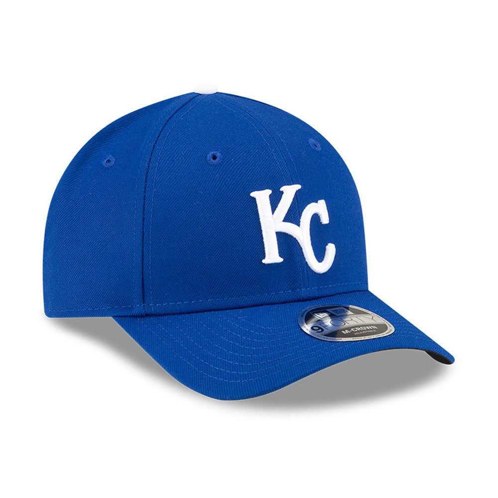 Kansas City Royals Blue New Era Player Replica M-Crown 9FORTY Adjustable Hat Official Team Hat Sports Fan Cap Official NFL Team Hat Football Fan Cap
