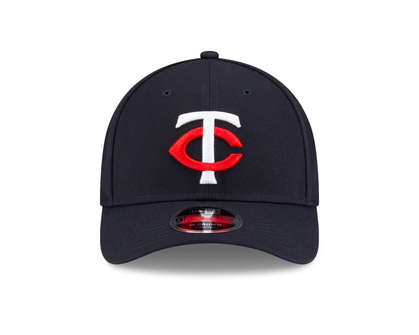 Minnesota Twins Navy New Era Player Replica M-Crown 9FORTY Adjustable Hat Official Team Hat Sports Fan Cap Official NFL Team Hat Football Fan Cap