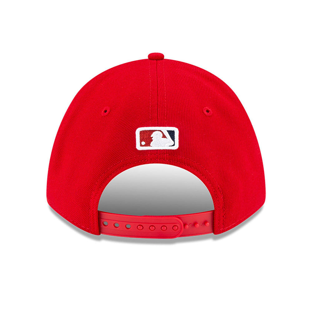 Washington Nationals Red New Era Player Replica M-Crown 9FORTY Adjustable Hat Official Team Hat Sports Fan Cap Official NFL Team Hat Football Fan Cap