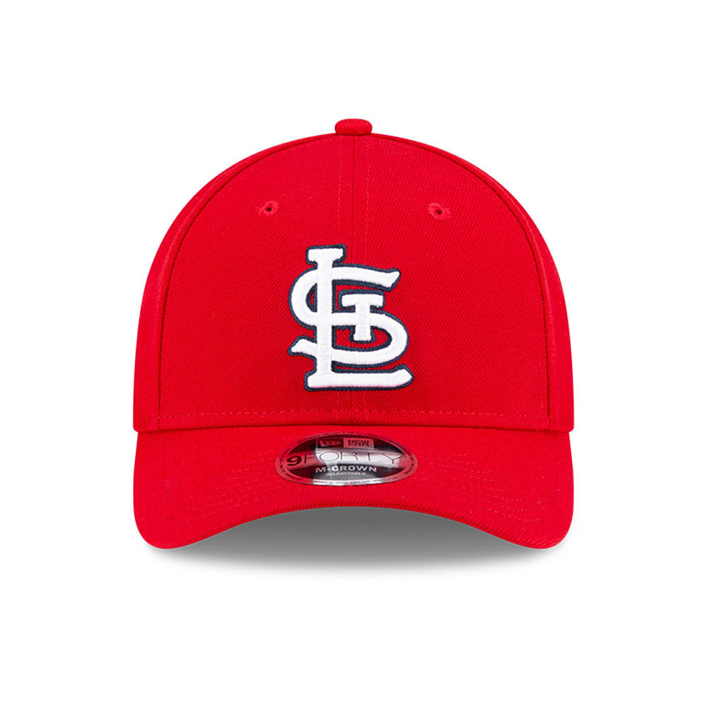 St. Louis Cardinals Red New Era Player Replica M-Crown 9FORTY Adjustable Hat Official Team Hat Sports Fan Cap Official NFL Team Hat Football Fan Cap