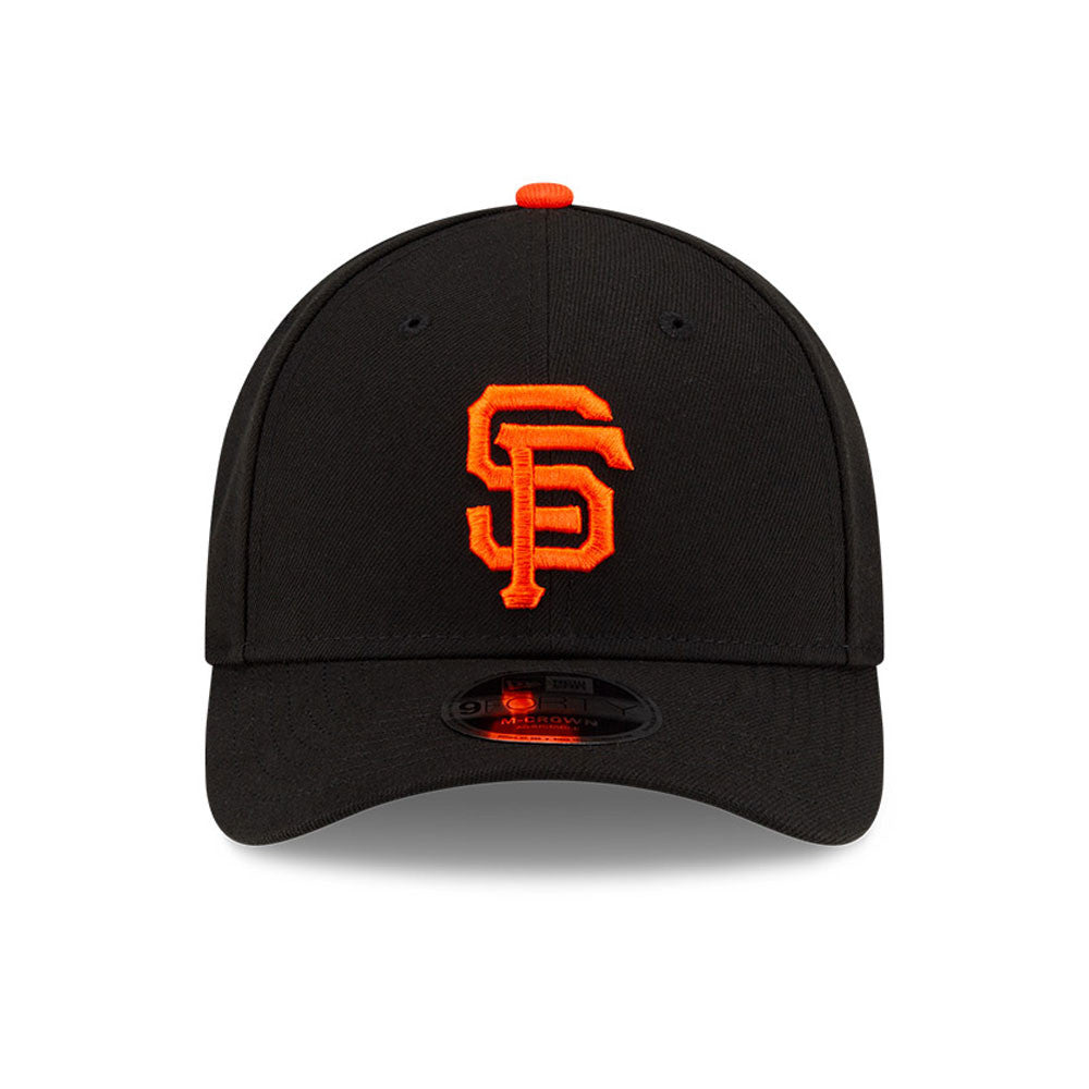 San Francisco Giants Black New Era Player Replica M-Crown 9FORTY Adjustable Hat Official Team Hat Sports Fan Cap Official NFL Team Hat Football Fan Cap
