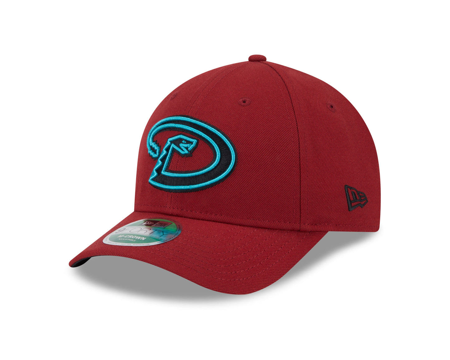 Arizona Diamondbacks Red Alternate New Era Player Replica M-Crown 9FORTY Adjustable Hat Official Team Hat Sports Fan Cap Official NFL Team Hat Football Fan Cap