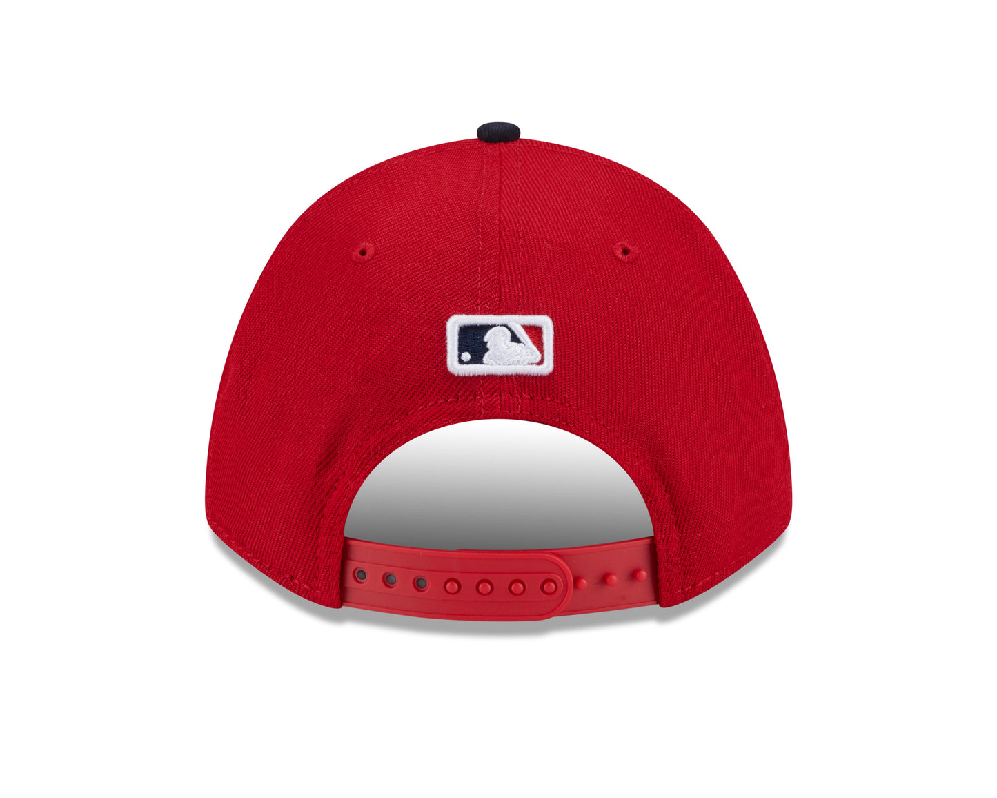 Cleveland Guardians Red/Navy New Era Player Replica M-Crown 9FORTY Adjustable Hat Official Team Hat Sports Fan Cap Official NFL Team Hat Football Fan Cap