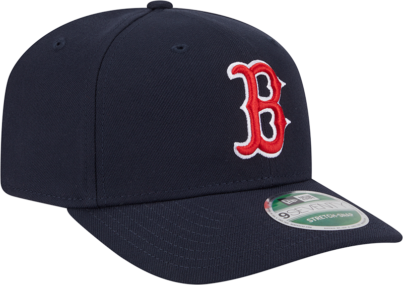 Boston Red Sox Navy New Era Player Replica 9SEVENTY Stretch Snap Adjustable Hat Official Team Hat Sports Fan Cap Official NFL Team Hat Football Fan Cap