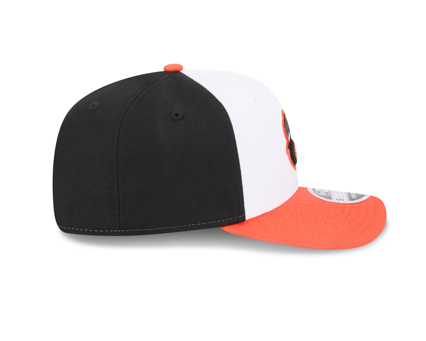 Baltimore Orioles Home New Era Player Replica 9SEVENTY Stretch Snap Adjustable Hat Official Team Hat Sports Fan Cap Official NFL Team Hat Football Fan Cap