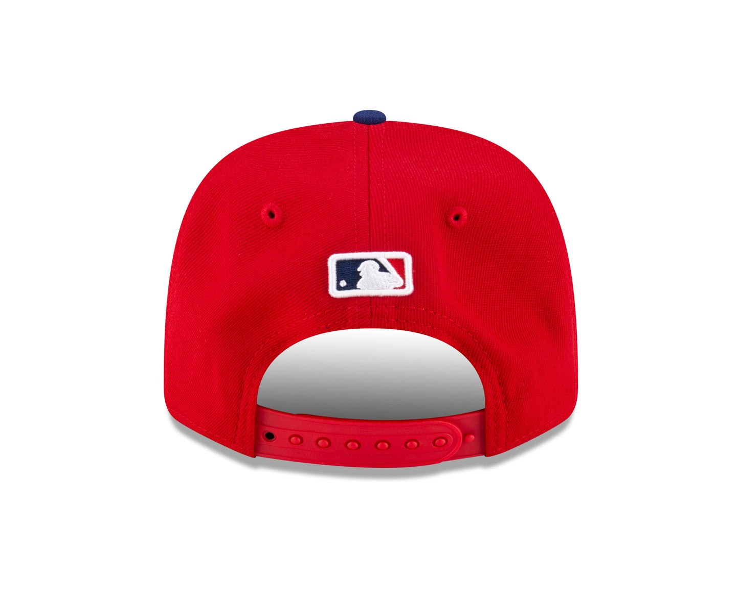 Philadelphia Phillies Red New Era Player Replica 9SEVENTY Stretch Snap Adjustable Hat Official Team Hat Sports Fan Cap Official NFL Team Hat Football Fan Cap