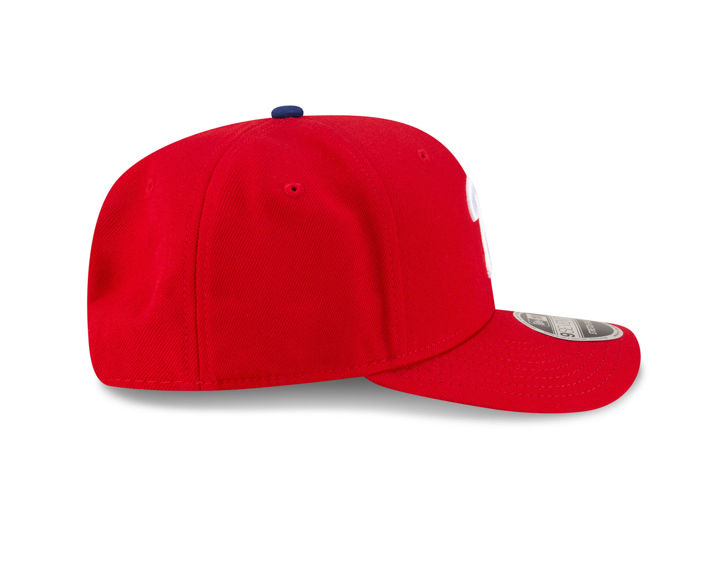 Philadelphia Phillies Red New Era Player Replica 9SEVENTY Stretch Snap Adjustable Hat Official Team Hat Sports Fan Cap Official NFL Team Hat Football Fan Cap