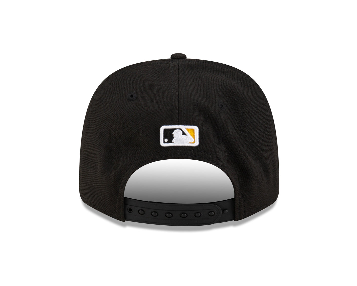 Pittsburgh Pirates Black New Era Player Replica 9SEVENTY Stretch Snap Adjustable Hat Official Team Hat Sports Fan Cap Official NFL Team Hat Football Fan Cap