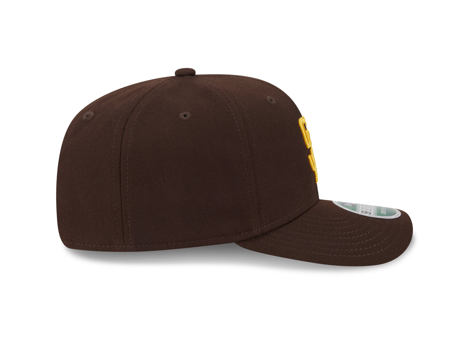 San Diego Padres Brown New Era Player Replica 9SEVENTY Stretch Snap Adjustable Hat Official Team Hat Sports Fan Cap Official NFL Team Hat Football Fan Cap