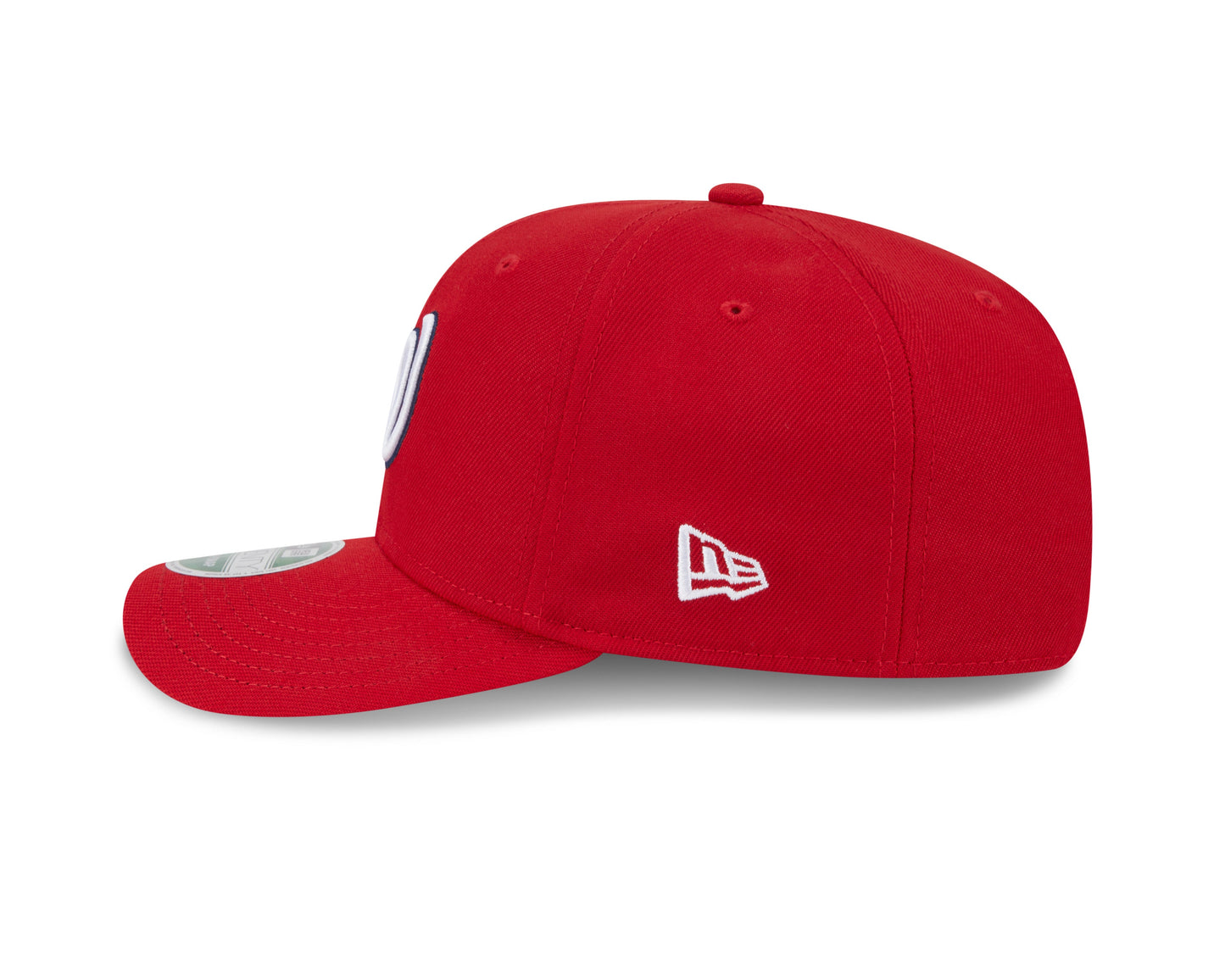Washington Nationals Red New Era Player Replica 9SEVENTY Stretch Snap Adjustable Hat Official Team Hat Sports Fan Cap Official NFL Team Hat Football Fan Cap