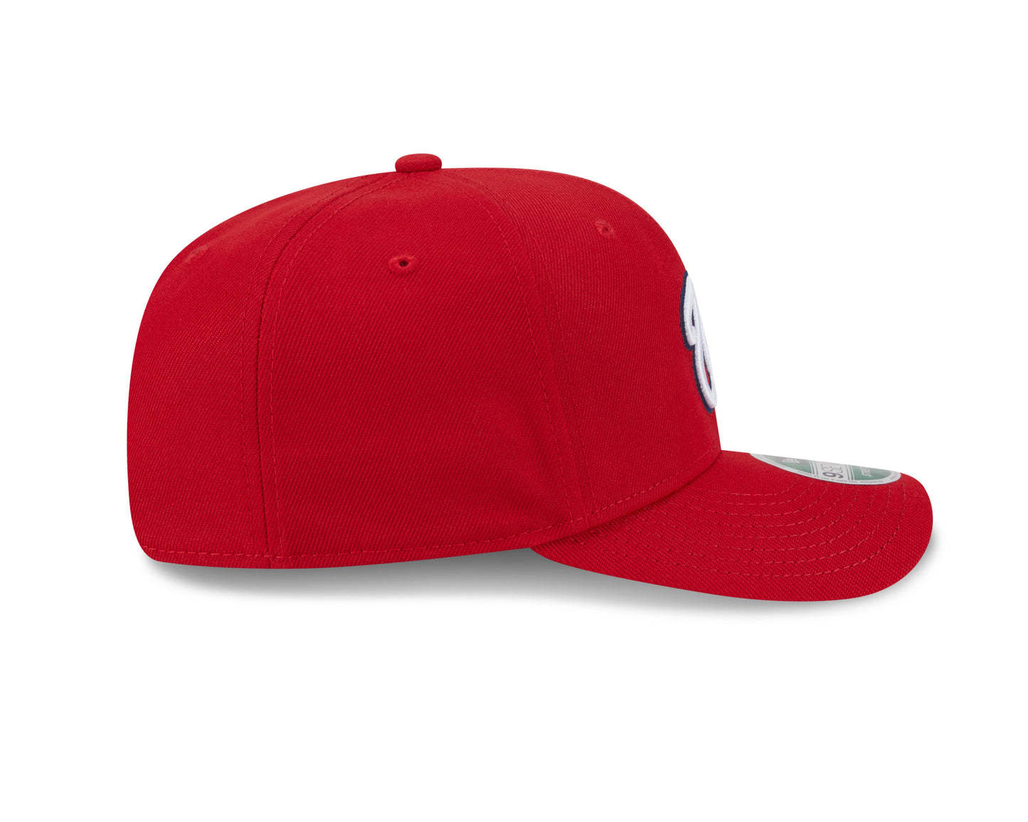 Washington Nationals Red New Era Player Replica 9SEVENTY Stretch Snap Adjustable Hat Official Team Hat Sports Fan Cap Official NFL Team Hat Football Fan Cap