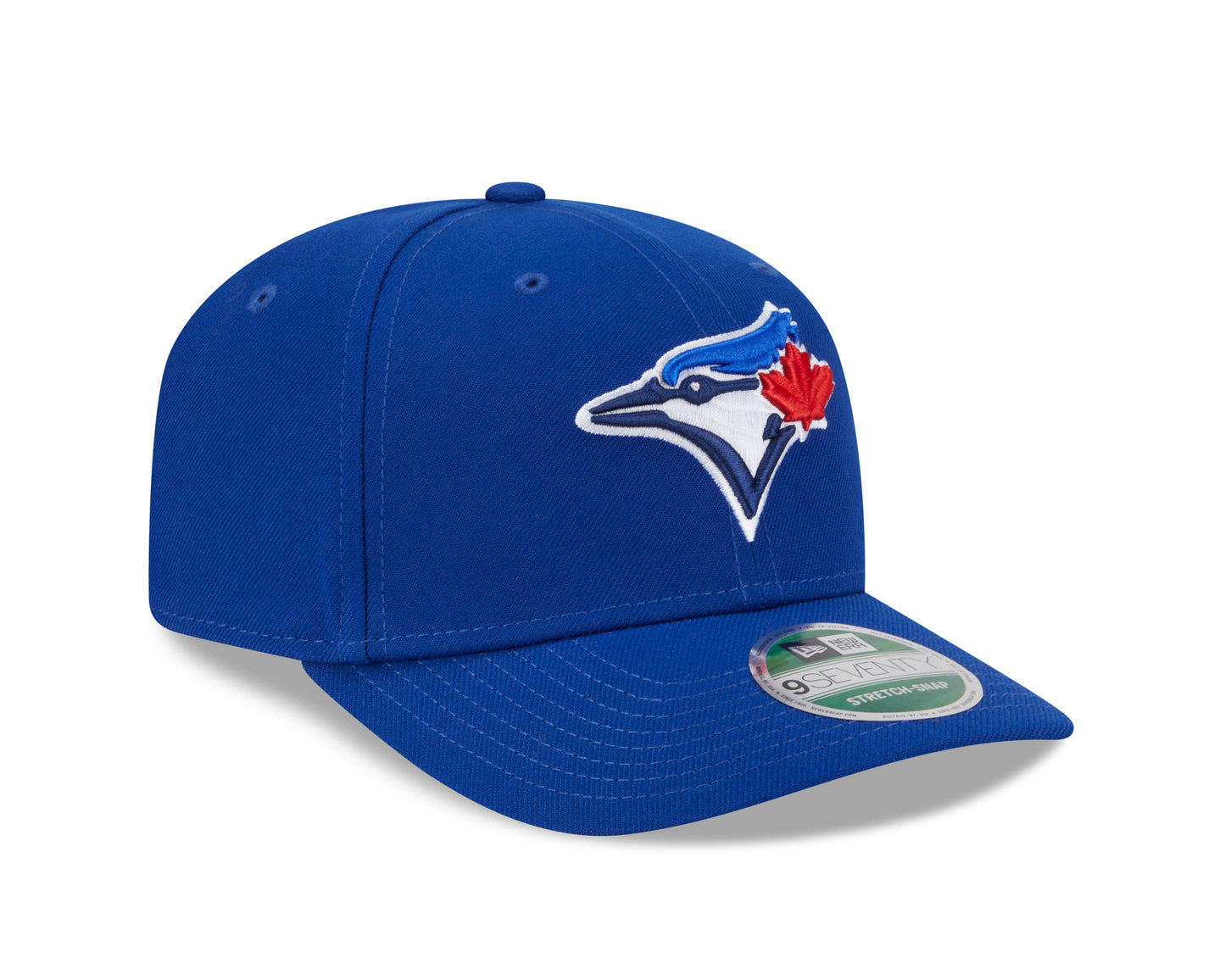 Toronto Blue Jays Blue New Era Player Replica 9SEVENTY Stretch Snap Adjustable Hat Official Team Hat Sports Fan Cap Official NFL Team Hat Football Fan Cap