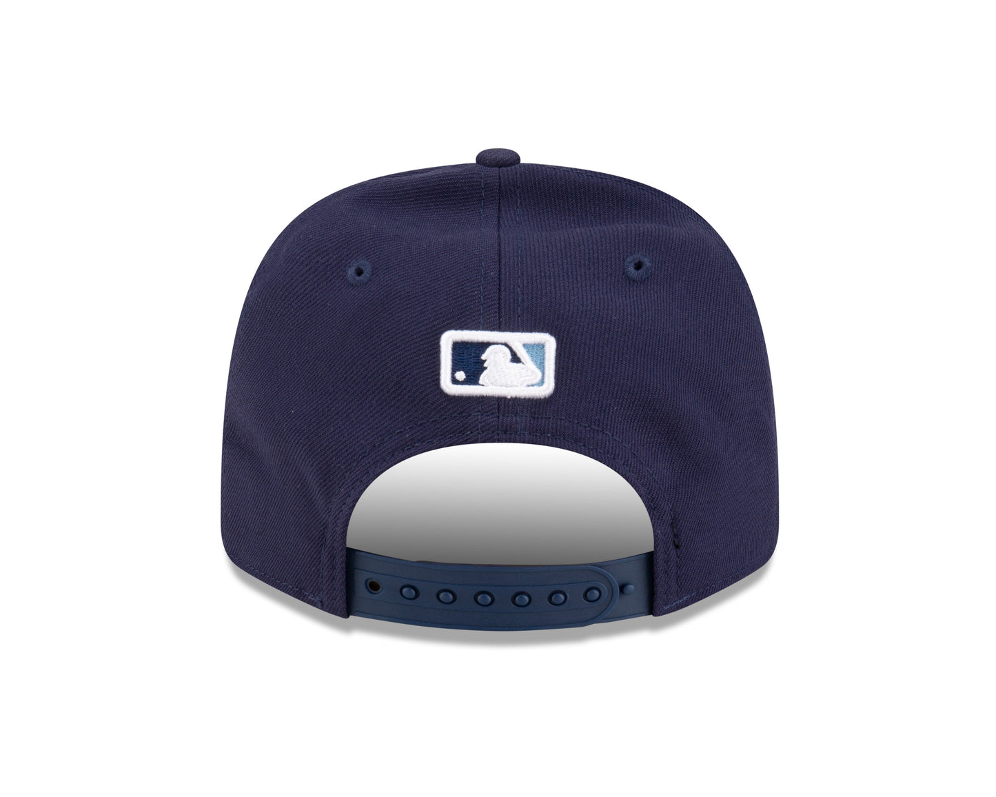 Tampa Bay Rays Navy New Era Player Replica 9SEVENTY Stretch Snap Adjustable Hat Official Team Hat Sports Fan Cap Official NFL Team Hat Football Fan Cap