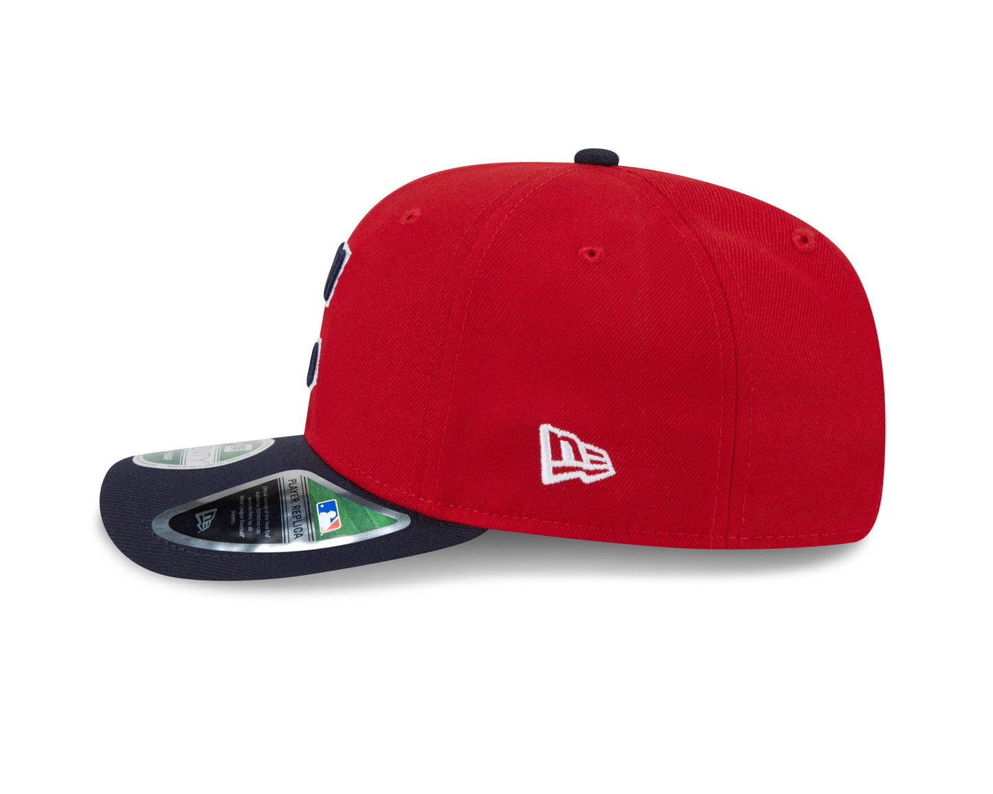 Cleveland Guardians Red/Navy New Era Player Replica 9SEVENTY Stretch Snap Adjustable Hat Official Team Hat Sports Fan Cap Official NFL Team Hat Football Fan Cap