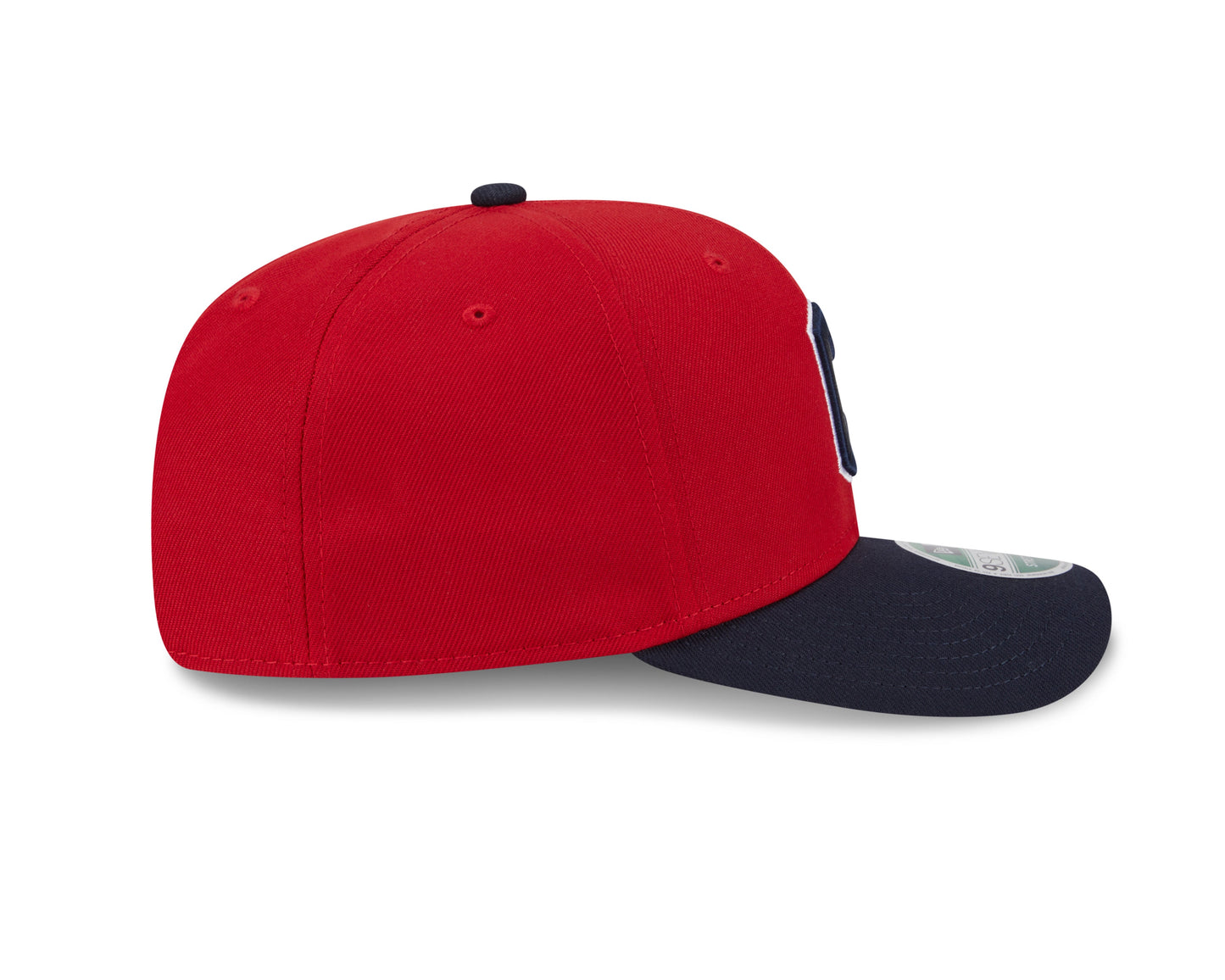 Cleveland Guardians Red/Navy New Era Player Replica 9SEVENTY Stretch Snap Adjustable Hat Official Team Hat Sports Fan Cap Official NFL Team Hat Football Fan Cap