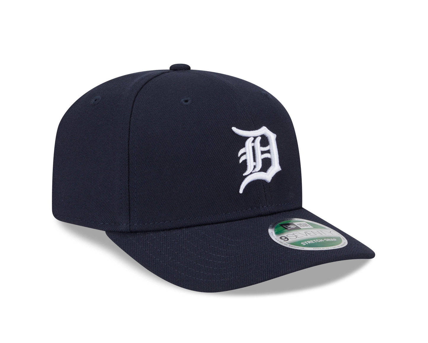 Detroit Tigers Navy New Era Player Replica 9SEVENTY Stretch Snap Adjustable Hat Official Team Hat Sports Fan Cap Official NFL Team Hat Football Fan Cap
