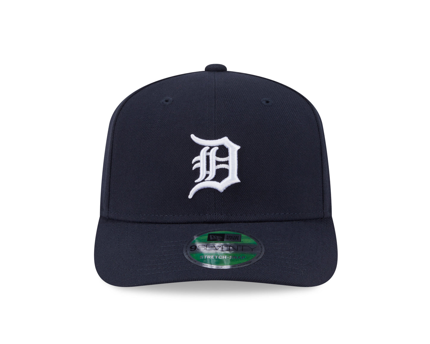 Detroit Tigers Navy New Era Player Replica 9SEVENTY Stretch Snap Adjustable Hat Official Team Hat Sports Fan Cap Official NFL Team Hat Football Fan Cap