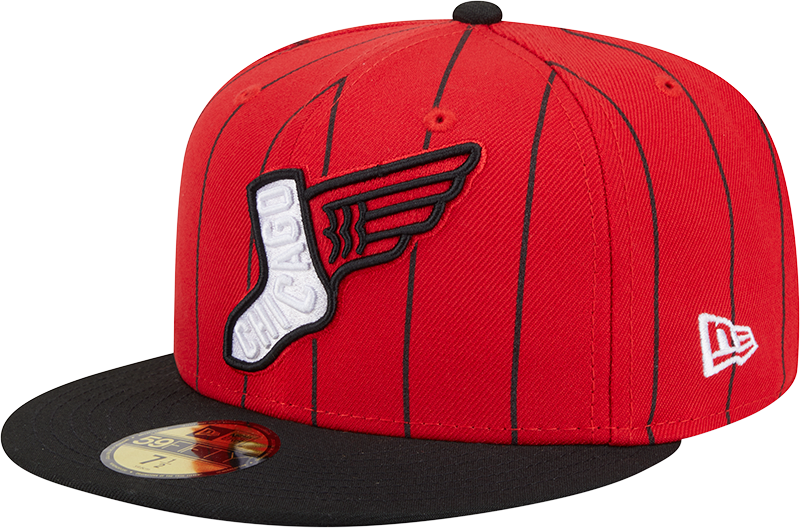 Chicago White Sox New Era 2025/26 City Connect 59FIFTY Fitted Hat - Red/Black Official Team Hat Sports Fan Cap Official NFL Team Hat Football Fan Cap