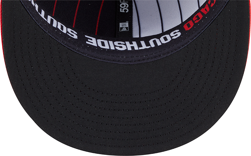 Chicago White Sox New Era 2025 City Connect Alternate 59FIFTY Fitted Hat - Black/Red Official Team Hat Sports Fan Cap Official NFL Team Hat Football Fan Cap