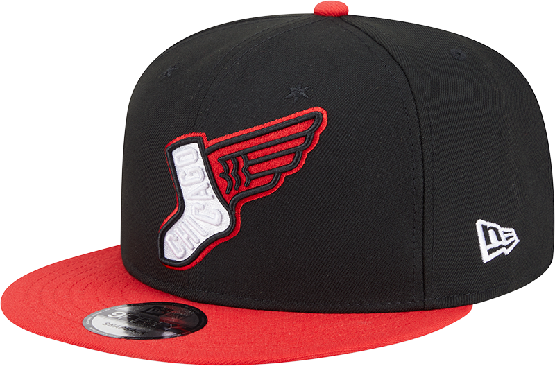 Chicago White Sox New Era 2025 City Connect Alternate 9FIFTY Snapback Hat - Red/Black Official Team Hat Sports Fan Cap Official NFL Team Hat Football Fan Cap